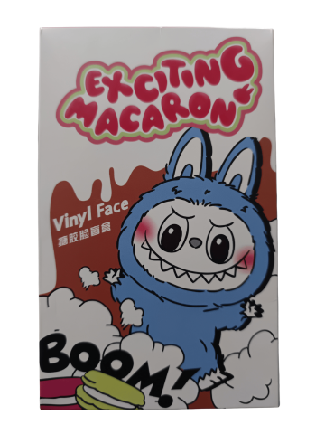 Fun Vinyl Face Cartoon Toy with Cute Monster Design